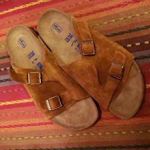 Zurich BS Birkenstock 7/38 Narrow Fit Sandal in Mink color